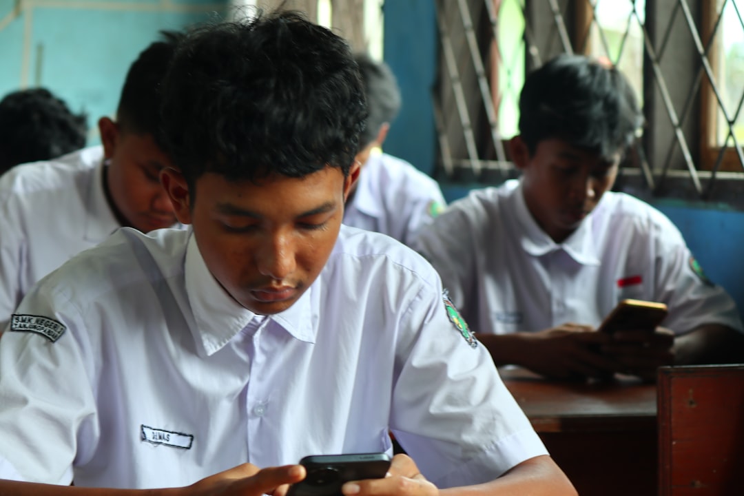 Photo junior high exam